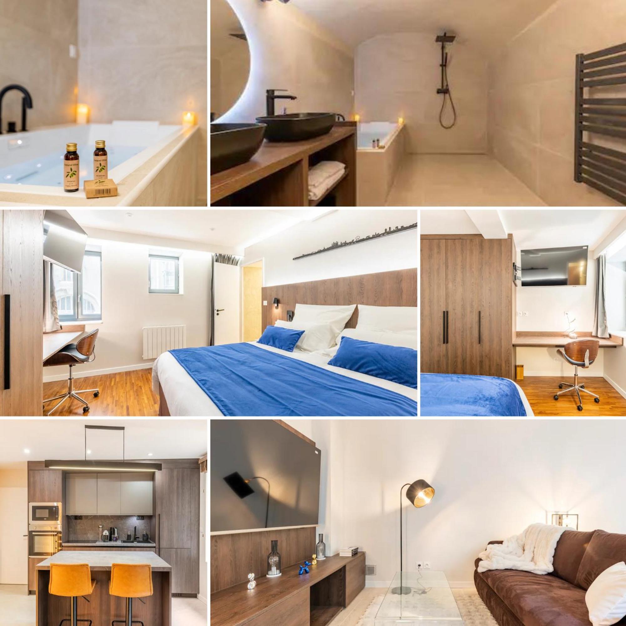 Cocoon Du Vieux Lyon - Luxury Apartment - Balneo Ngoại thất bức ảnh
